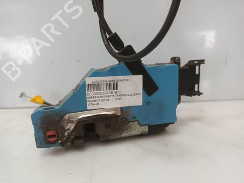 Rear left lock PEUGEOT 207 (WA_, WC_) 1.6 16V VTi | BP29433449C100 