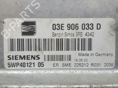 Engine control unit (ECU) SEAT IBIZA III (6L1)  | BP12803368M57 