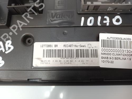 Climate control SAAB 9-3 (YS3F, E79, D79, D75) 1.9 TiD | BP18134283I5 