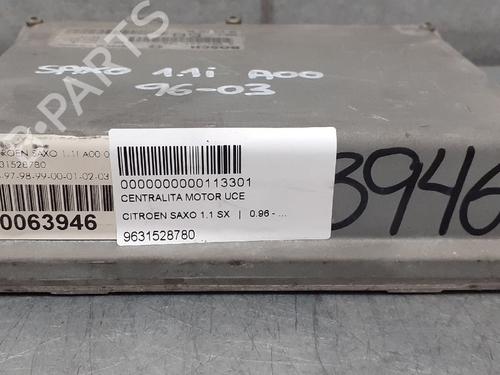 Engine control unit (ECU) CITROËN SAXO (S0, S1) 1.1 X, SX | BP12691709M57 