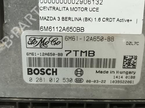 Engine control unit (ECU) MAZDA 3 Saloon (BK) 1.6 DI Turbo (BK12Y) | BP12782308M57 