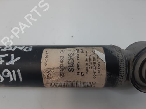 Left rear shock absorber PEUGEOT PARTNER Tepee  | BP19021401M18 