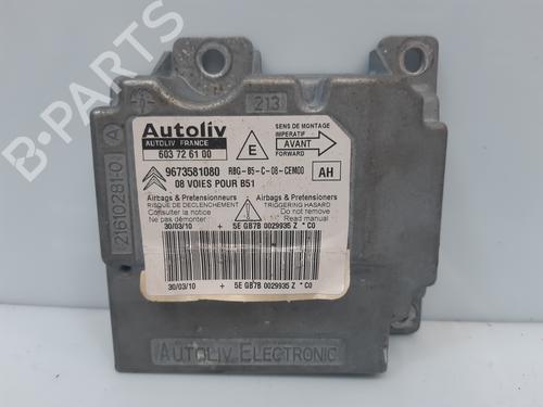 Kollisjonspute styreenhet CITROËN C4 I (LC_) [2004-2014]  19108065