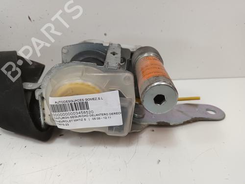 Højre fortil seleforstrammer CHEVROLET MATIZ (M200, M250) 0.8 (52 hp) 17095589