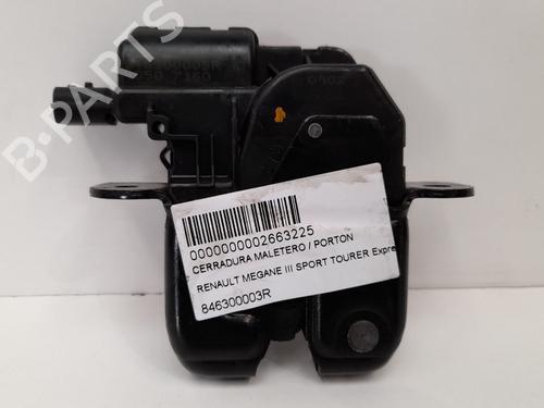 Tailgate lock RENAULT MEGANE III Grandtour (KZ0/1)  | BP12771192C101 