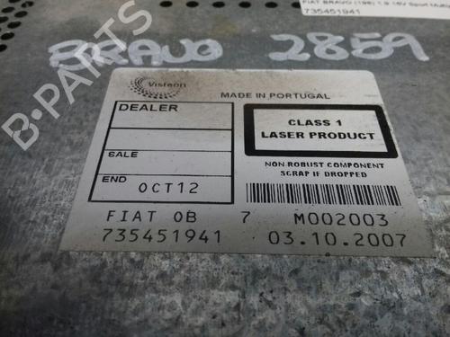 Radio FIAT BRAVO II (198_) 1.9 D Multijet (198AXC1B) | BP12819968E6 