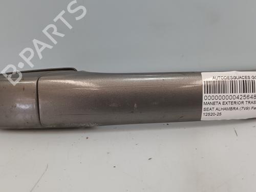 Used Rear left exterior door handle SEAT ALHAMBRA (7V8, 7V9) [1996-2010]  26130924