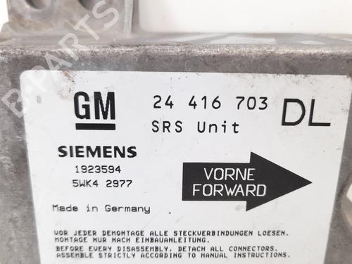 ECU airbags OPEL ASTRA G Estate (T98) 2.0 DTI 16V (F35) | BP12718739M53 