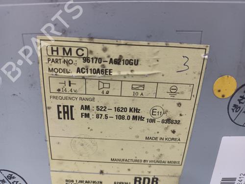 Radio HYUNDAI i30 (GD) | BP33956746E6 - Image 5