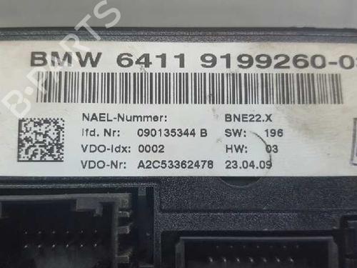 Climate control BMW 3 (E90) 318 d | BP12728227I5 