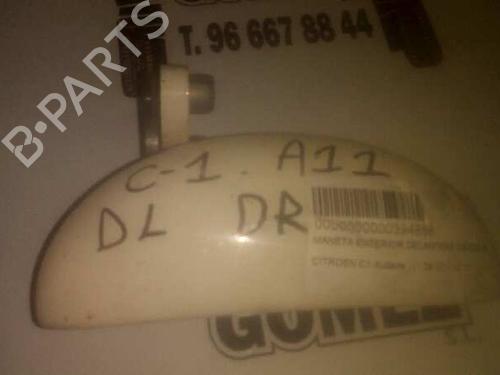 Used Front right exterior door handle CITROËN C1 (PM_, PN_) 1.0 (68 hp) 12798177