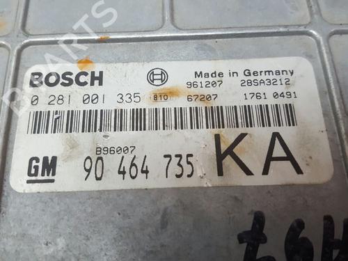 Engine control unit (ECU) OPEL VECTRA B (J96) 1.7 TD (F19) | BP12691459M57 