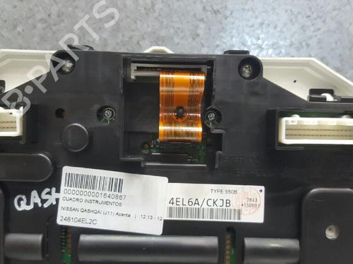 Instrument cluster NISSAN QASHQAI II SUV (J11, J11_) 1.6 dCi | BP12715222C47 