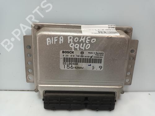 Motorstyringsenhed ALFA ROMEO 156 (932_) 1.9 JTD (932.A2B00, 932.A2C00) (115 hp) 28074153