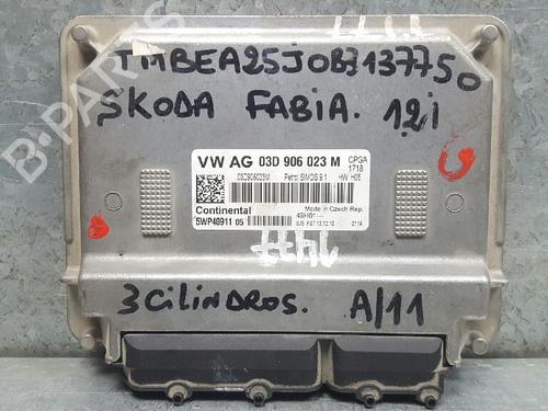 Used Engine control unit (ECU) SKODA FABIA II Combi (545) 1.2 (60 hp) 12691524