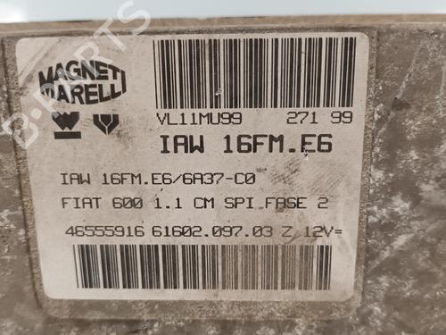 Engine control unit (ECU) FIAT SEICENTO / 600 (187_) 1.1 (187AXB, 187AXB1A, 187AXC1A02) | BP20236005M57 