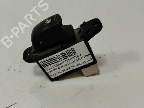 Used Right front window switch HYUNDAI SANTA FÉ I (SM) 2.0 CRDi (113 hp) 15959661