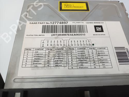 Radio SAAB 9-3 (YS3F, E79, D79, D75) 1.9 TiD | BP18118199E6 