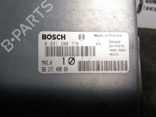 Engine control unit (ECU) CITROËN ZX (N2) 1.4 i | BP12813122M57 