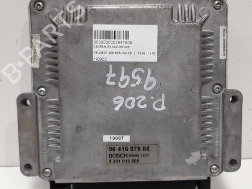 Used Engine control unit (ECU) PEUGEOT 206 Hatchback (2A/C) 2.0 HDI 90 (90 hp) 12783672