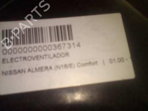 Radiator fan NISSAN ALMERA II Hatchback (N16) 2.2 Di | BP12794591M35 