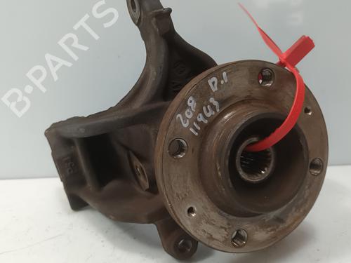 Used Left front steering knuckle PEUGEOT 208 I (CA_, CC_) [2012-2020]  20657613