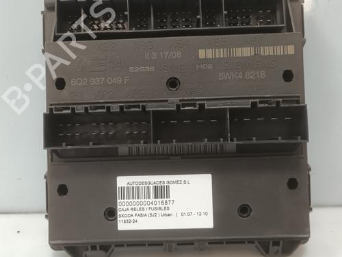 Sikringsdose SKODA FABIA II (542) 1.4 TDI (70 hp) 28477490