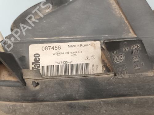 Right headlight OPEL VECTRA B (J96) 1.8 i 16V (F19) | BP20349542C29 