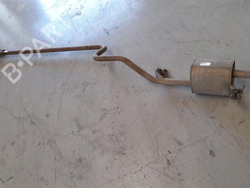 Used Exhaust system PEUGEOT 208 I (CA_, CC_) 1.4 HDi (68 hp) 13980664