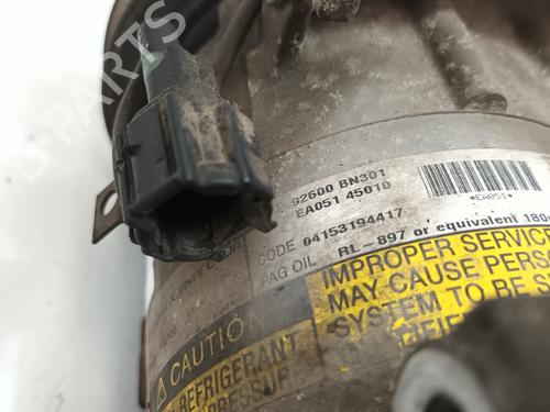 AC compressor NISSAN ALMERA TINO (V10) 2.2 dCi | BP12784818M34 
