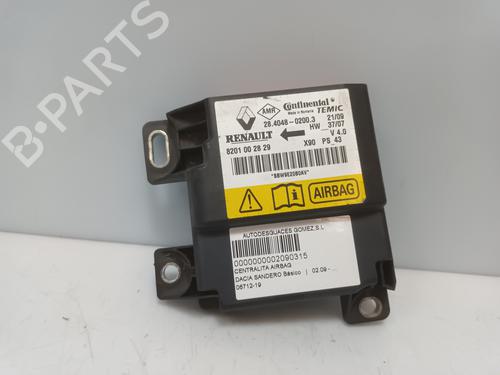 Used ECU airbags DACIA SANDERO [2008-2025]  19581709
