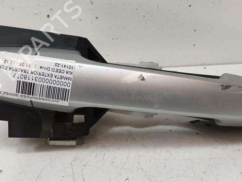 Used Rear right exterior door handle KIA CEE'D Hatchback (ED) [2006-2012]  17031429