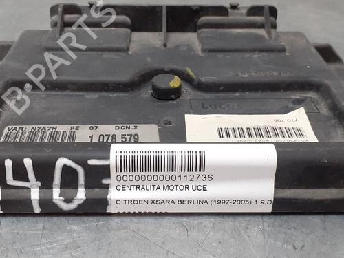 Used Engine control unit (ECU) CITROËN XSARA (N1) 1.9 D (70 hp) 12691238