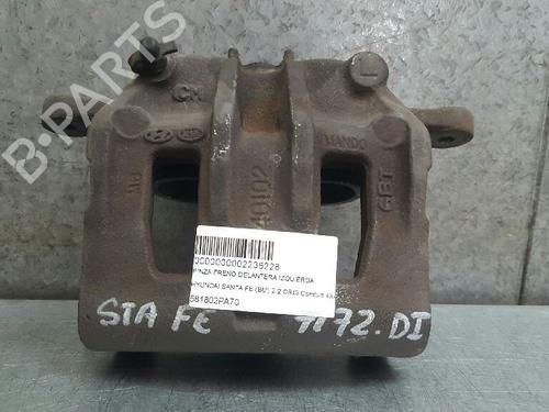 Used Left front brake caliper HYUNDAI SANTA FÉ II (CM) 2.2 CRDi GLS (150 hp) 12748427