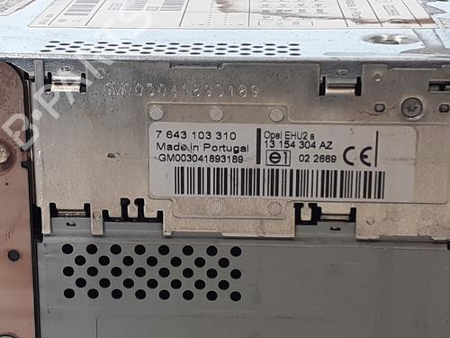 Radio OPEL ASTRA H (A04) 1.7 CDTI (L48) | BP12766099E6 
