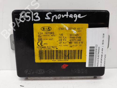 Used Electronic module KIA SPORTAGE II (JE_, KM_) 2.0 CRDi 4WD (113 hp) 12751015