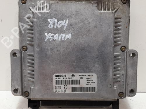 Engine control unit (ECU) CITROËN XSARA (N1) 2.0 HDi 90 | BP12759351M57 
