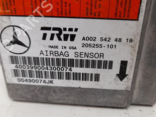 Kollisjonspute styreenhet MERCEDES-BENZ M-CLASS (W163) ML 320 (163.154) | BP12737008M53 