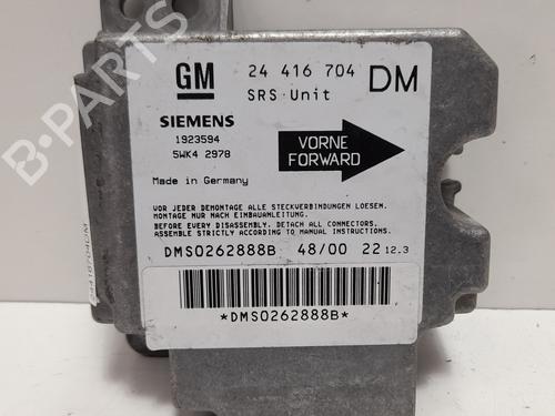 Kollisjonspute styreenhet OPEL ZAFIRA A MPV (T98) 1.8 16V (F75) (125 hp) 12715574