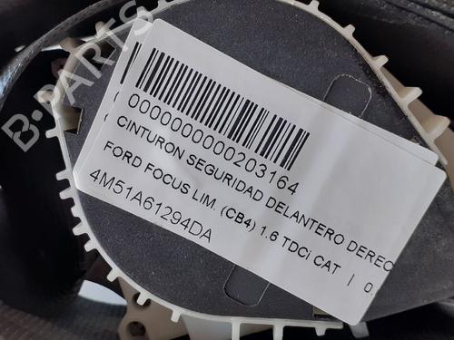 Front right seatbelt FORD FOCUS II (DA_, HCP, DP) 1.6 TDCi | BP12735652I25 
