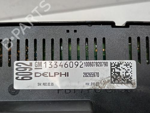 Climate control OPEL ASTRA J (P10)  | BP17062948I5