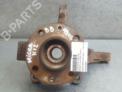 Right front steering knuckle NISSAN MICRA III (K12) 1.5 dCi (65 hp) 12712597