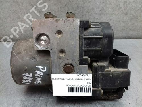 Used ABS pump NISSAN PRIMERA Hatchback (P11) 2.0 TD (90 hp) 12753467