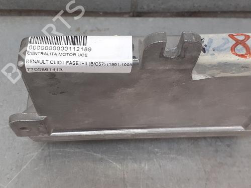 Used Engine control unit (ECU) RENAULT CLIO II (BB_, CB_) 1.2 (BB0A, BB0F, BB10, BB1K, BB28, BB2D, BB2H, CB0A,... (58 hp) 12690792