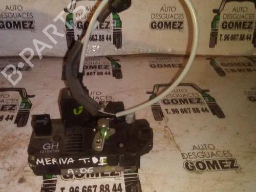 Vergrendeling links achter OPEL MERIVA A MPV (X03) 1.6 16V (E75) (100 hp) 12771431