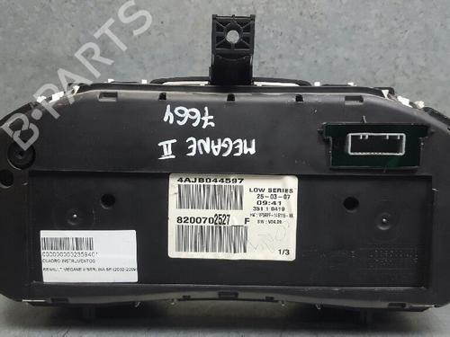 Instrument cluster RENAULT MEGANE II (BM0/1_, CM0/1_) 1.4 16V (BM0B, CM0B) | BP12752327C47 