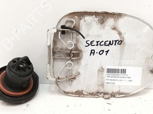 Fuel flap FIAT SEICENTO / 600 (187_) 1.1 (187AXB, 187AXB1A, 187AXC1A02) | BP12721370C131 