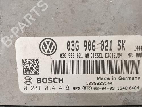 Engine control unit (ECU) SEAT ALTEA (5P1)  | BP13020487M57 