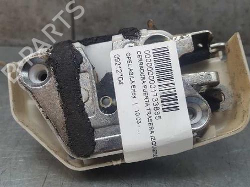 Rear left lock OPEL AGILA (A) (H00) 1.0 (F68) | BP12719529C100 
