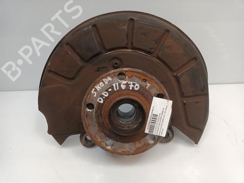 Used Right front steering knuckle SKODA OCTAVIA II Combi (1Z5) 2.0 TDI 4x4 (110 hp) 18483478